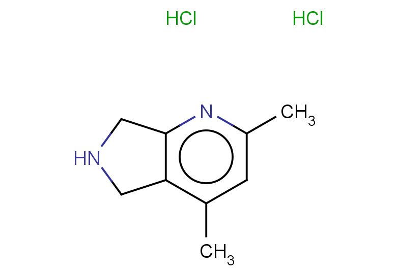 2,4-dimethyl-5H,6H,7H-pyrrolo[3,4-b]pyridine dihydrochloride