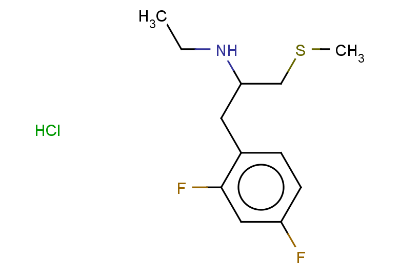 [1-(2,4-difluorophenyl)-3-(methylsulfanyl)propan-2-yl](ethyl)amine hydrochloride