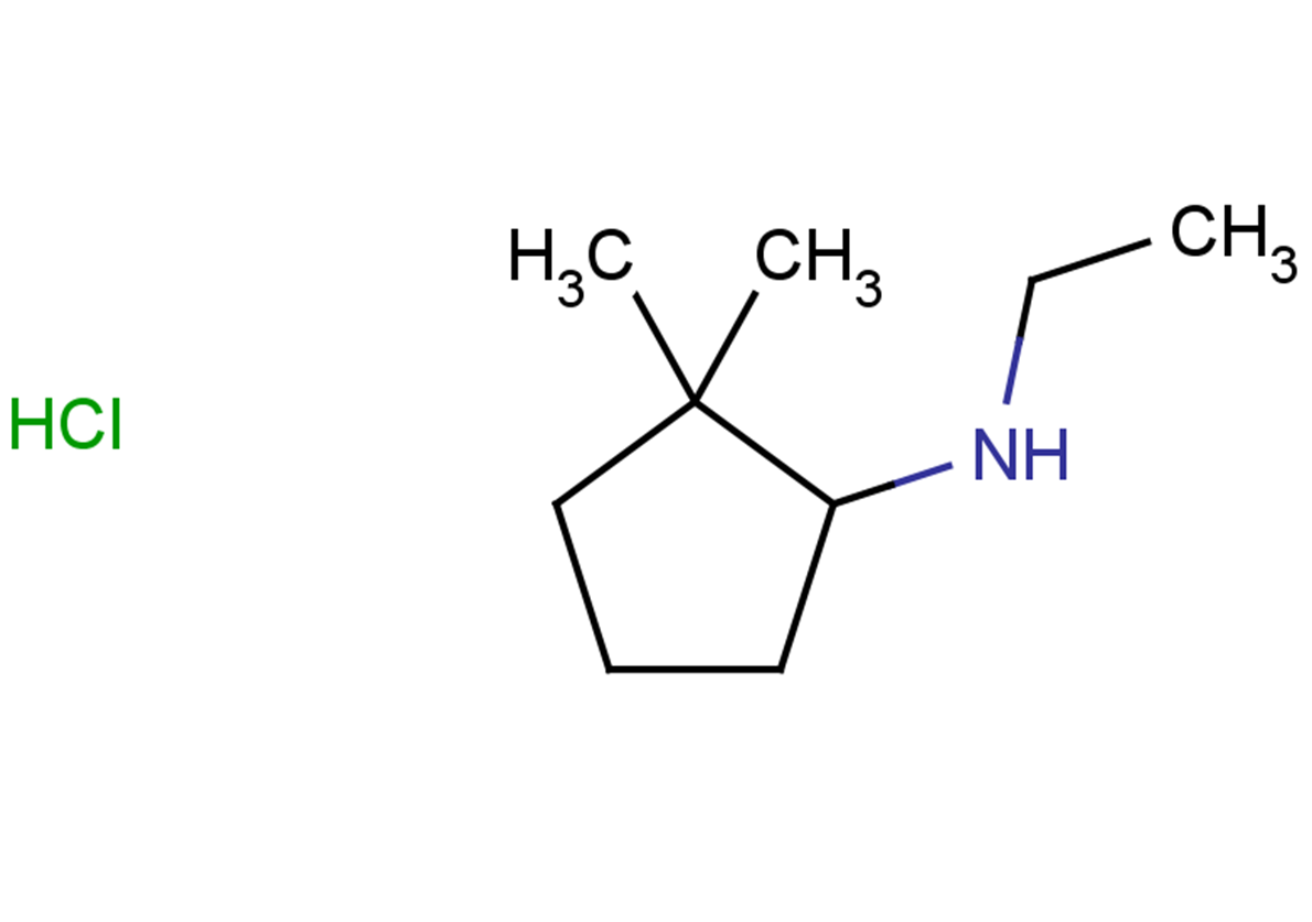 N-ethyl-2,2-dimethylcyclopentan-1-amine hydrochloride