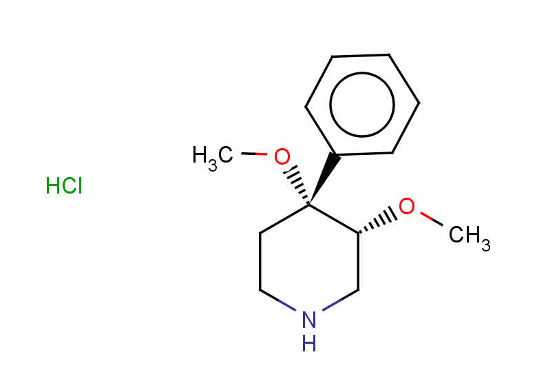 rac-(3R,4R)-3,4-dimethoxy-4-phenylpiperidine hydrochloride, trans