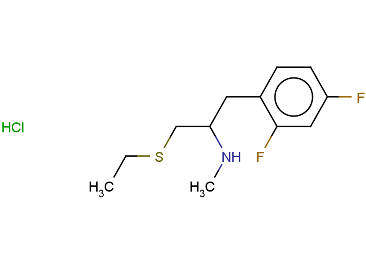 [1-(2,4-difluorophenyl)-3-(ethylsulfanyl)propan-2-yl](methyl)amine hydrochloride