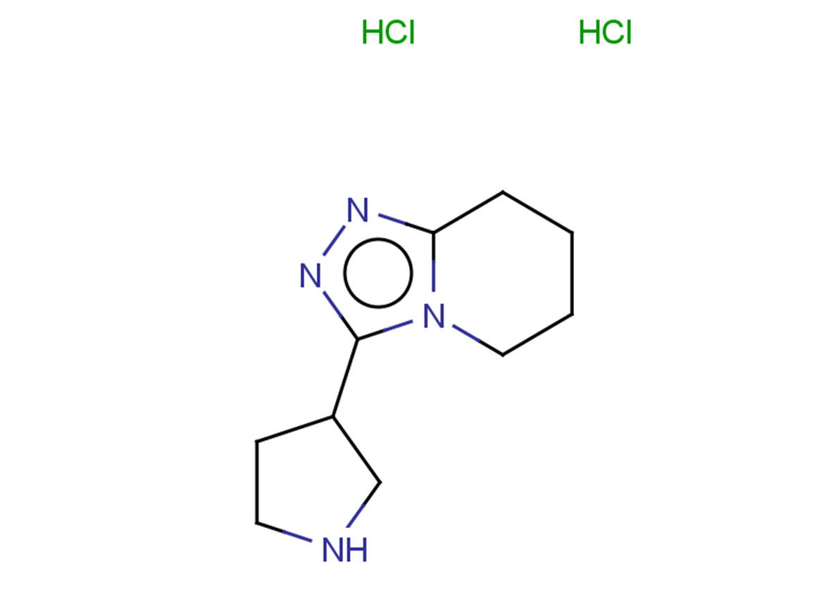 3-{5H,6H,7H,8H-[1,2,4]triazolo[4,3-a]pyridin-3-yl}pyrrolidine dihydrochloride