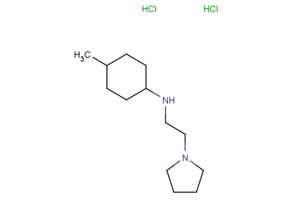 4-methyl-N-[2-(pyrrolidin-1-yl)ethyl]cyclohexan-1-amine dihydrochloride