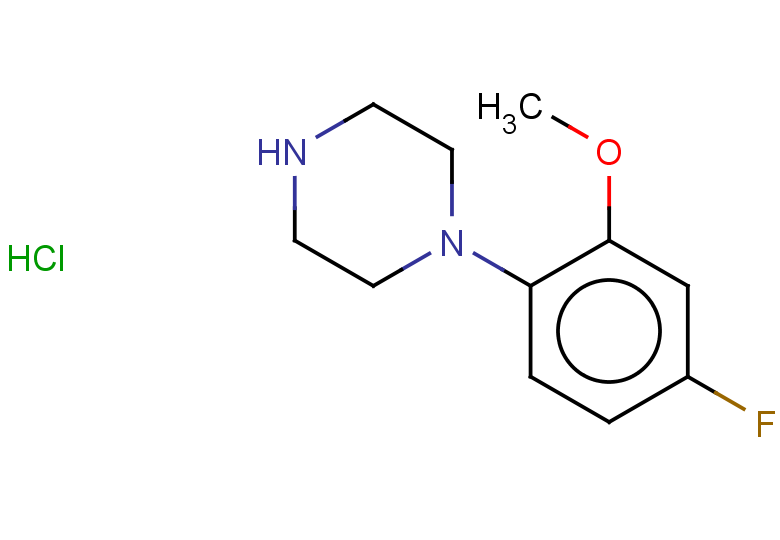 1-(4-fluoro-2-methoxyphenyl)piperazine hydrochloride