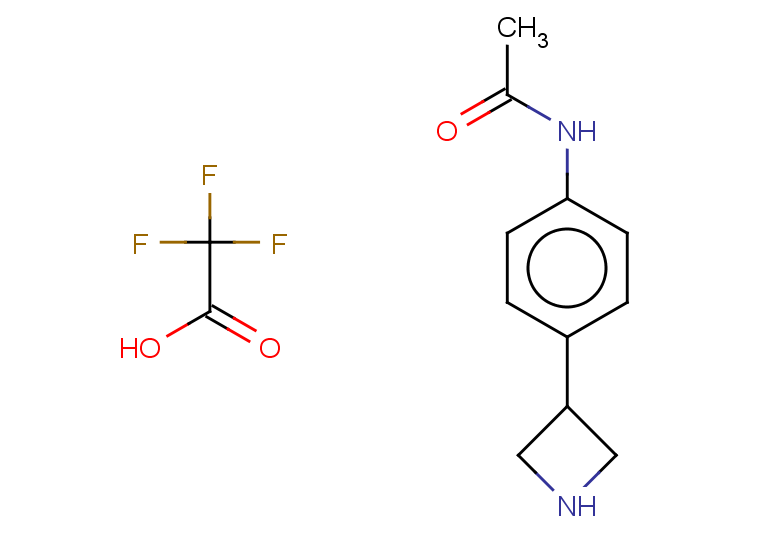 N-[4-(azetidin-3-yl)phenyl]acetamide, trifluoroacetic acid