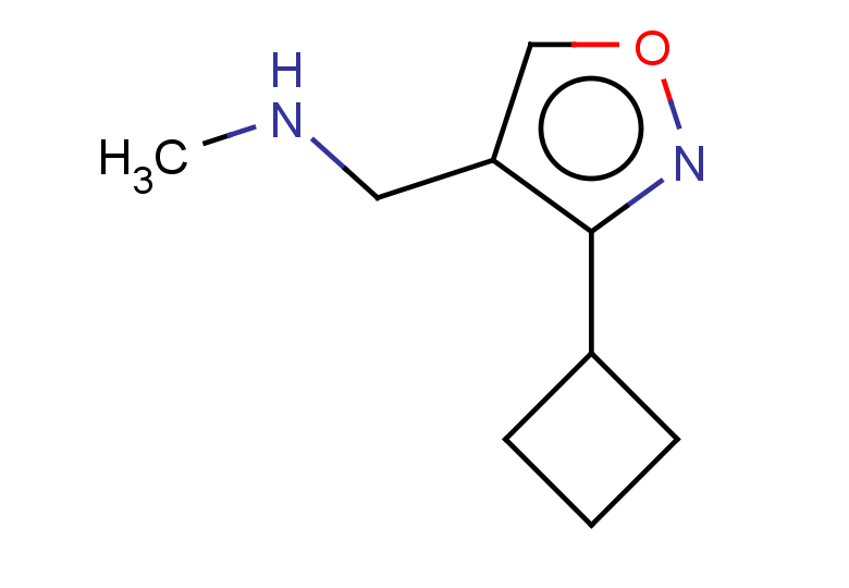 [(3-cyclobutyl-1,2-oxazol-4-yl)methyl](methyl)amine