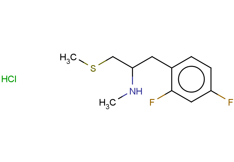 [1-(2,4-difluorophenyl)-3-(methylsulfanyl)propan-2-yl](methyl)amine hydrochloride