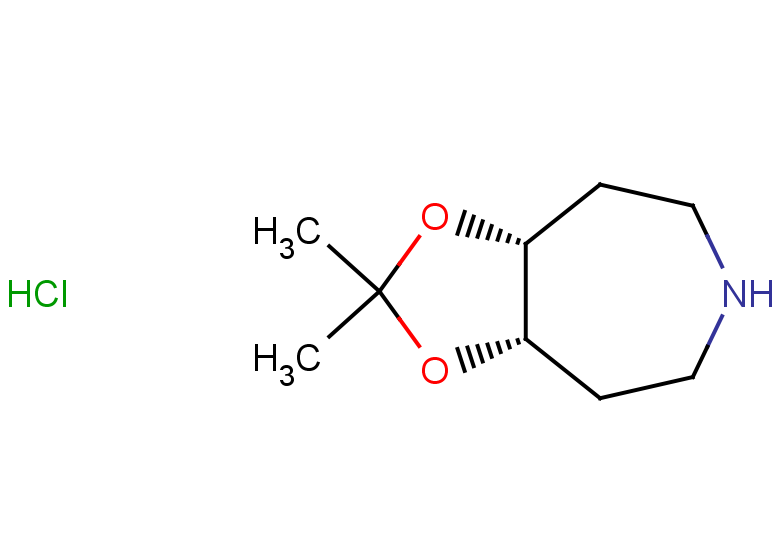 rac-(3aR,8aS)-2,2-dimethyl-octahydro-[1,3]dioxolo[4,5-d]azepine hydrochloride, cis