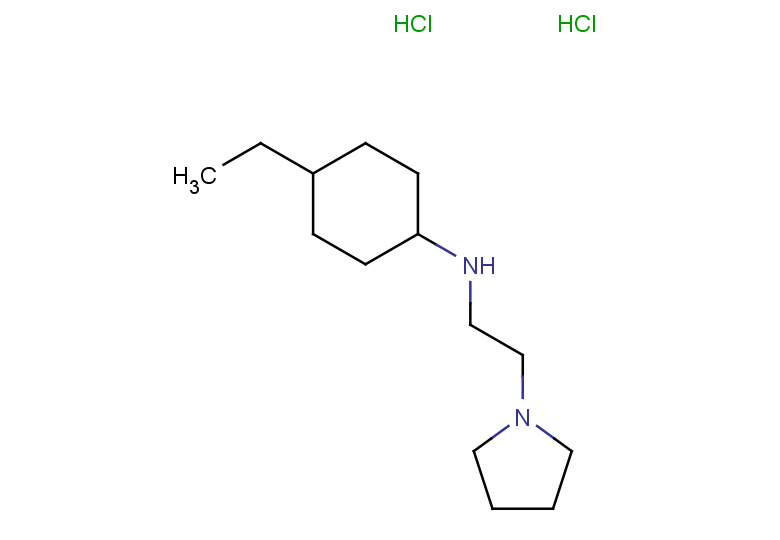 4-ethyl-N-[2-(pyrrolidin-1-yl)ethyl]cyclohexan-1-amine dihydrochloride