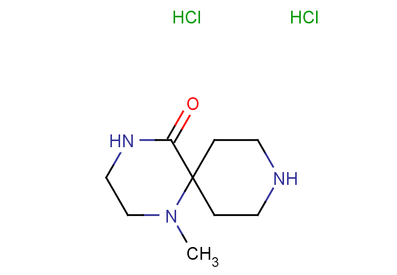 1-methyl-1,4,9-triazaspiro[5.5]undecan-5-one dihydrochloride