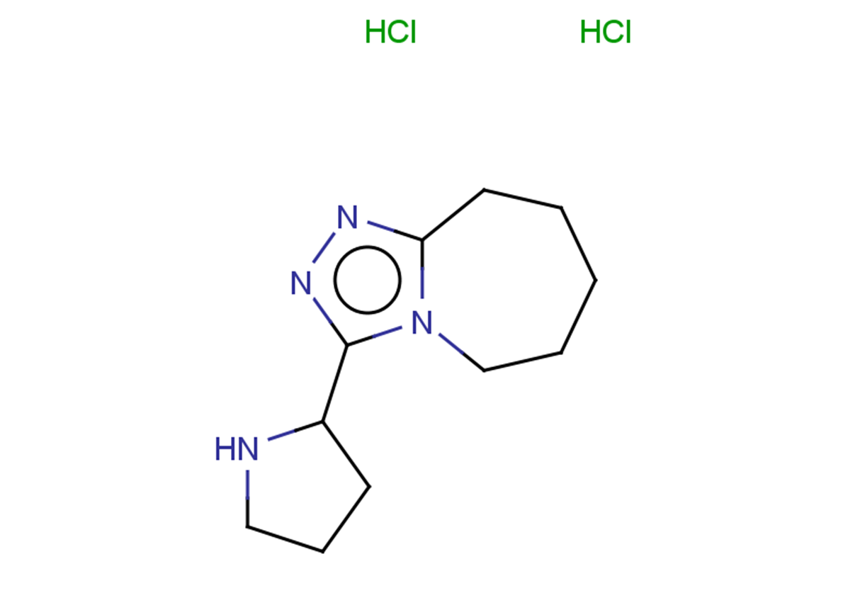 2-{5H,6H,7H,8H,9H-[1,2,4]triazolo[4,3-a]azepin-3-yl}pyrrolidine dihydrochloride