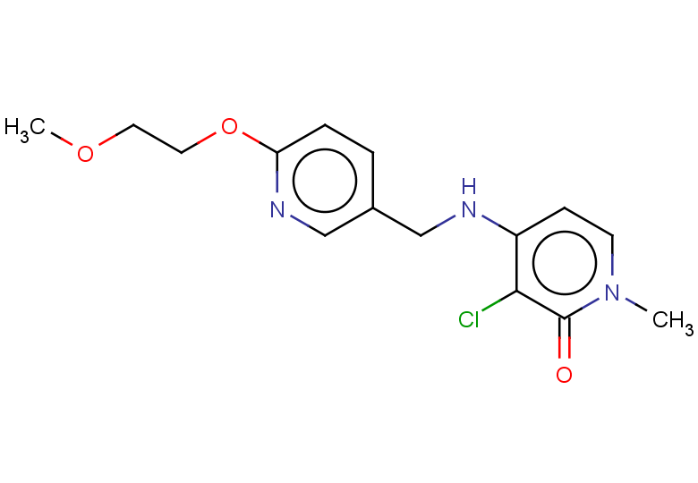 3-chloro-4-({[6-(2-methoxyethoxy)pyridin-3-yl]methyl}amino)-1-methyl-1,2-dihydropyridin-2-one