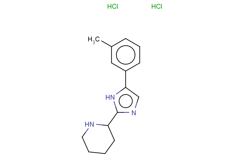 2-[5-(3-methylphenyl)-1H-imidazol-2-yl]piperidine dihydrochloride