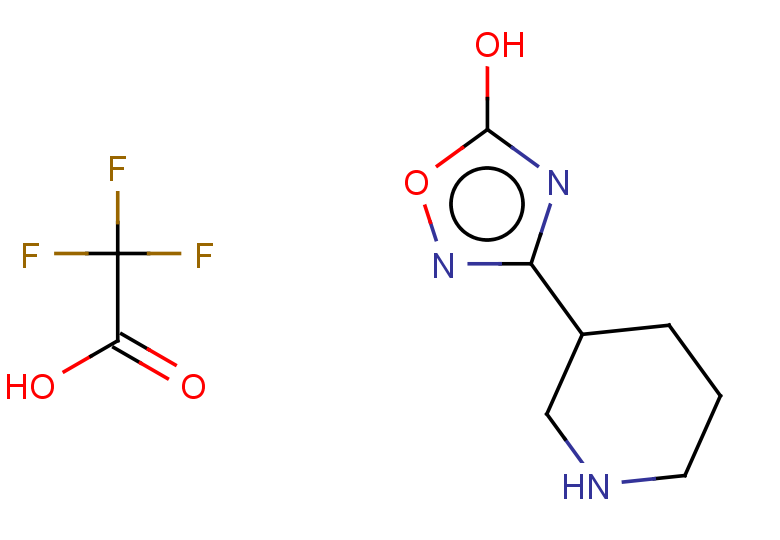 3-(piperidin-3-yl)-1,2,4-oxadiazol-5-ol, trifluoroacetic acid