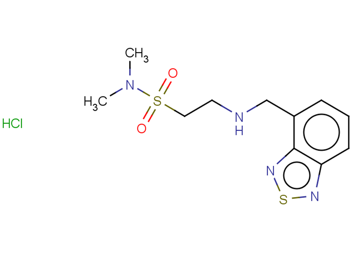 2-{[(2,1,3-benzothiadiazol-4-yl)methyl]amino}-N,N-dimethylethane-1-sulfonamide hydrochloride