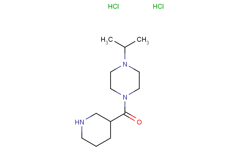 1-(piperidine-3-carbonyl)-4-(propan-2-yl)piperazine dihydrochloride