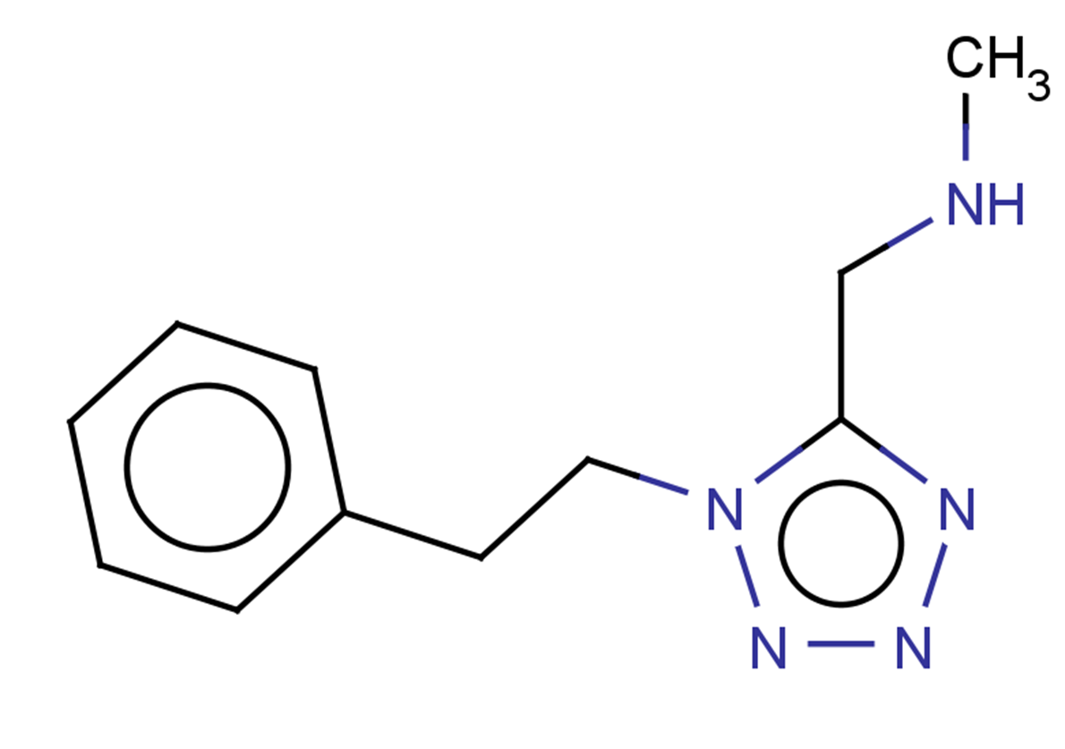 methyl({[1-(2-phenylethyl)-1H-1,2,3,4-tetrazol-5-yl]methyl})amine