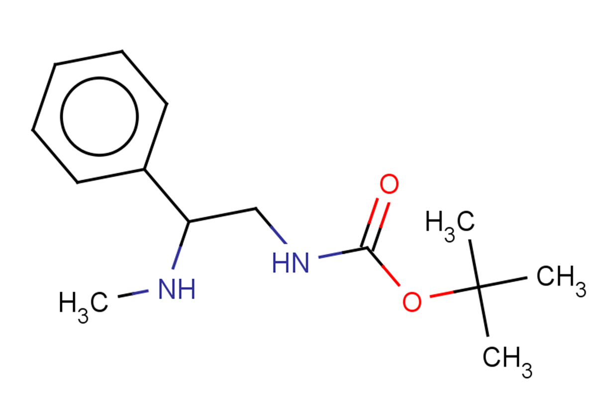tert-butyl N-[2-(methylamino)-2-phenylethyl]carbamate