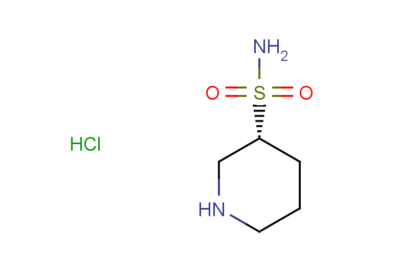 (3R)-piperidine-3-sulfonamide hydrochloride