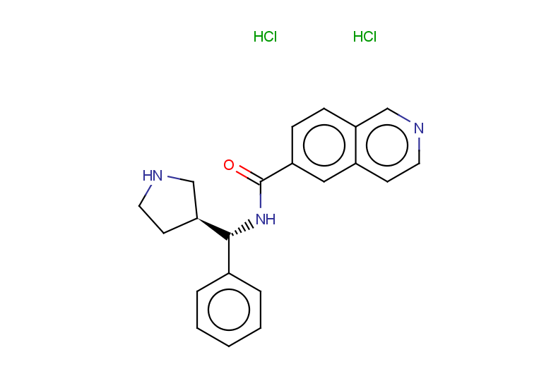 rel-N-[(R)-phenyl[(3R)-pyrrolidin-3-yl]methyl]isoquinoline-6-carboxamide dihydrochloride