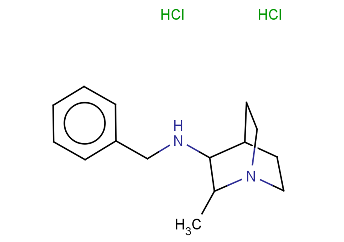 N-benzyl-2-methyl-1-azabicyclo[2.2.2]octan-3-amine dihydrochloride