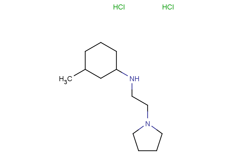3-methyl-N-[2-(pyrrolidin-1-yl)ethyl]cyclohexan-1-amine dihydrochloride