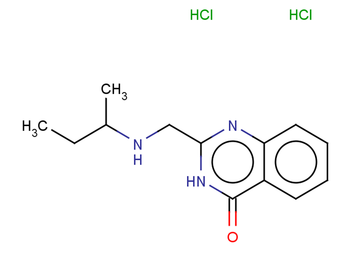 2-{[(butan-2-yl)amino]methyl}-3,4-dihydroquinazolin-4-one dihydrochloride