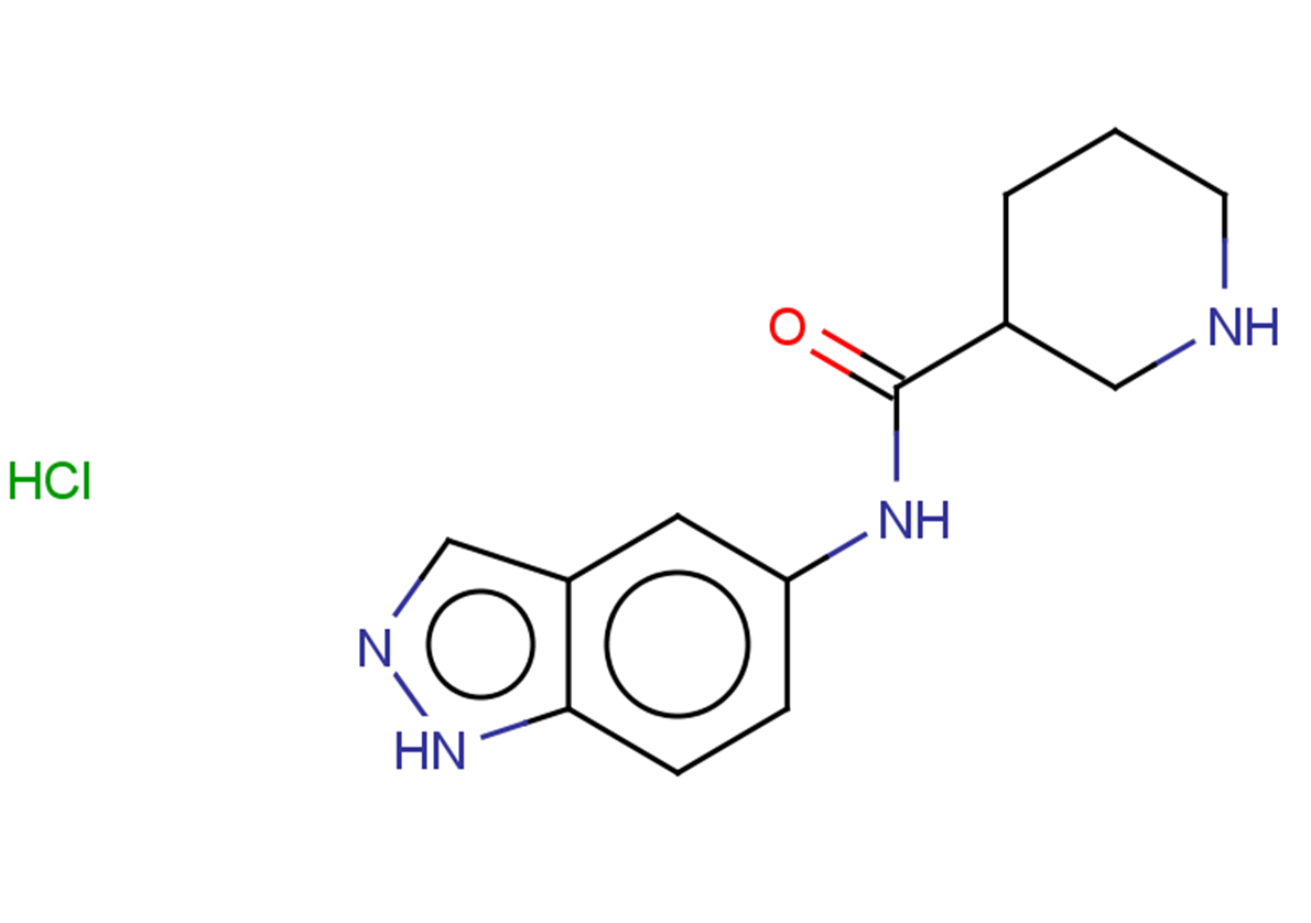 N-(1H-indazol-5-yl)piperidine-3-carboxamide hydrochloride