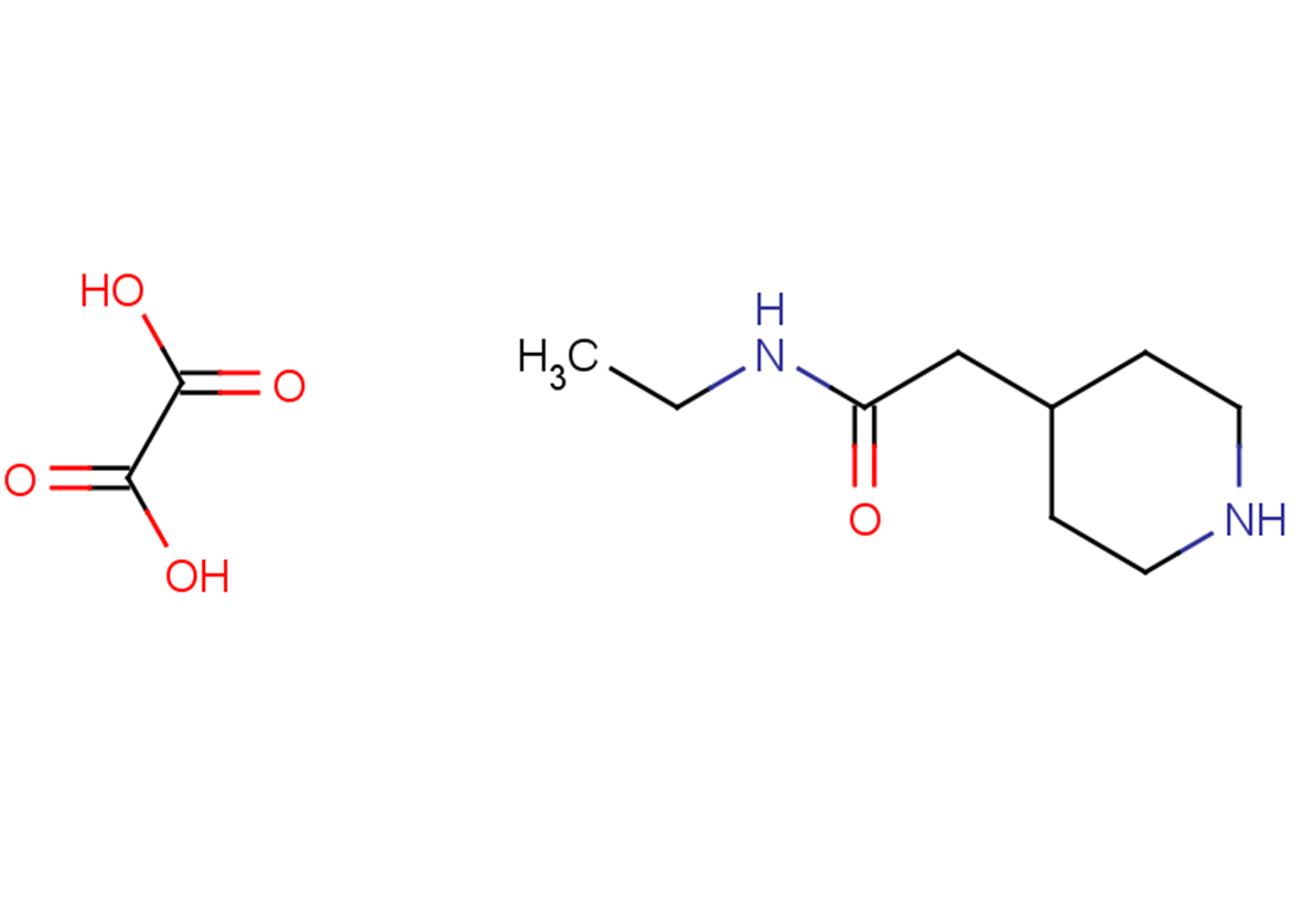 N-ethyl-2-(piperidin-4-yl)acetamide, oxalic acid