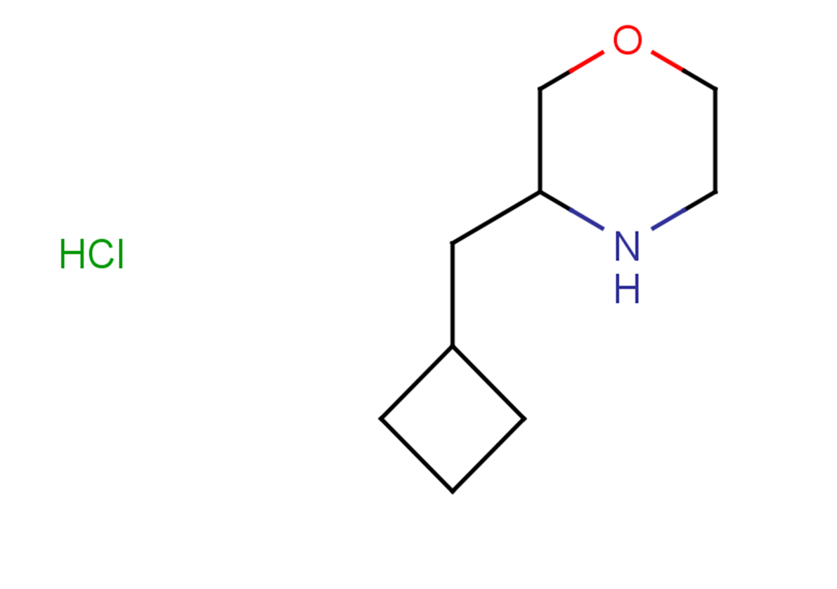 3-(cyclobutylmethyl)morpholine hydrochloride