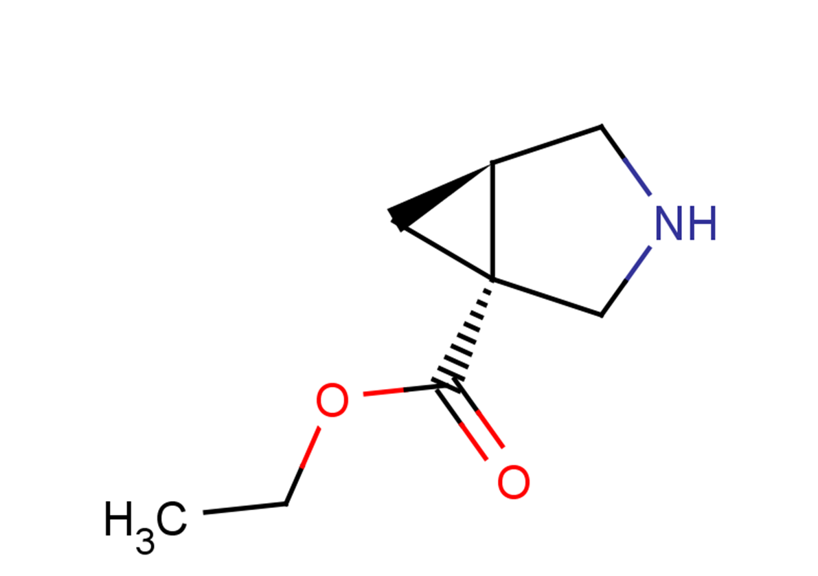 ethyl (1R,5R)-3-azabicyclo[3.1.0]hexane-1-carboxylate