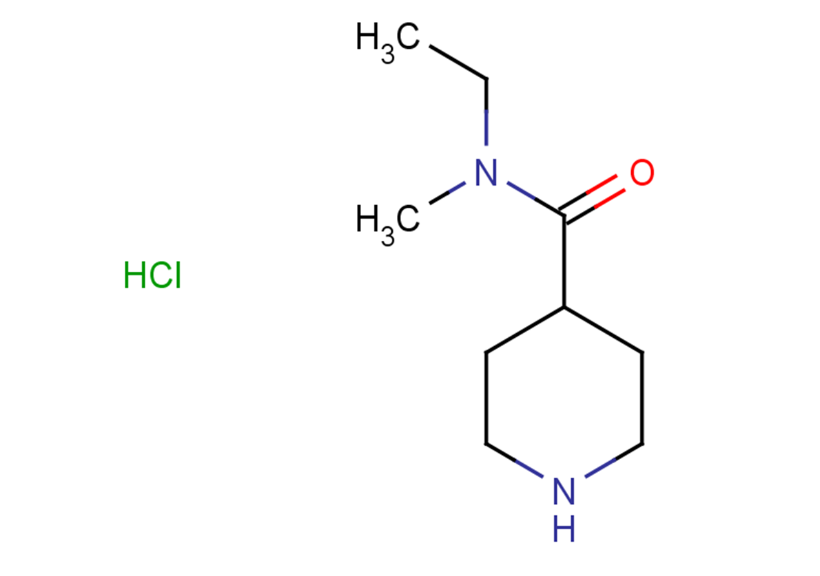 N-ethyl-N-methylpiperidine-4-carboxamide hydrochloride