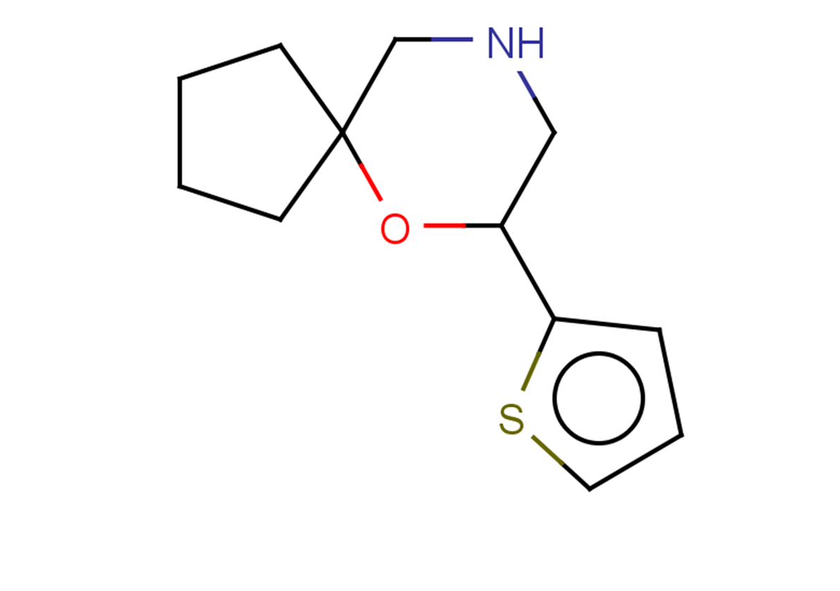 7-(thiophen-2-yl)-6-oxa-9-azaspiro[4.5]decane