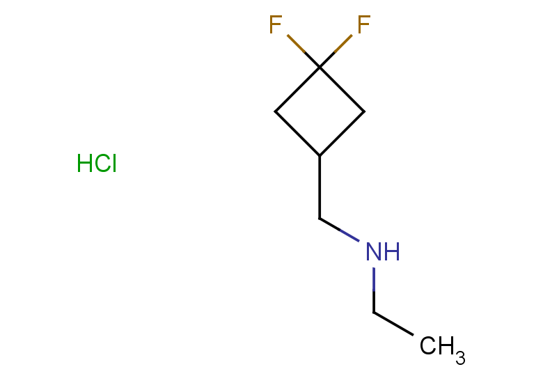 [(3,3-difluorocyclobutyl)methyl](ethyl)amine hydrochloride