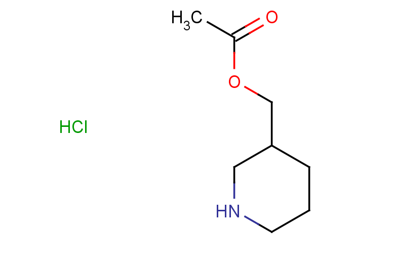 (piperidin-3-yl)methyl acetate hydrochloride