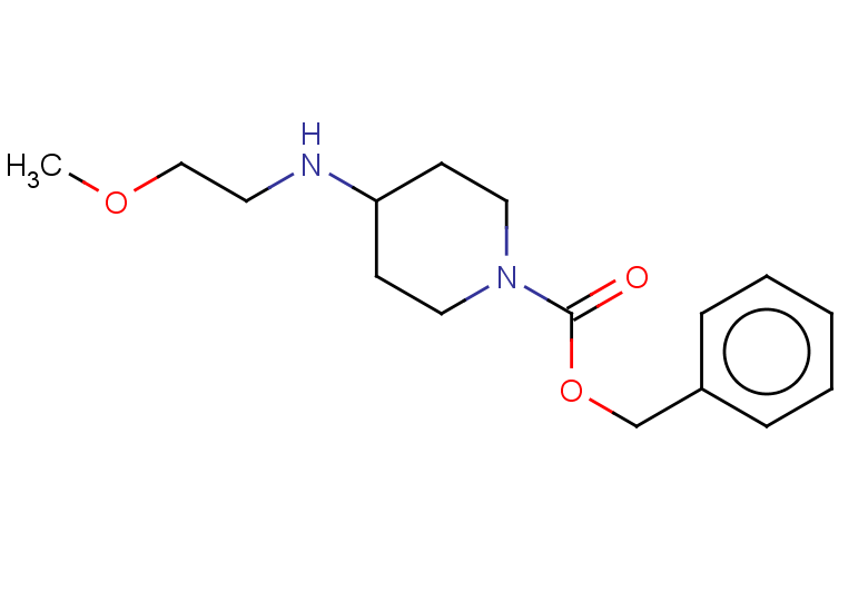 benzyl 4-[(2-methoxyethyl)amino]piperidine-1-carboxylate