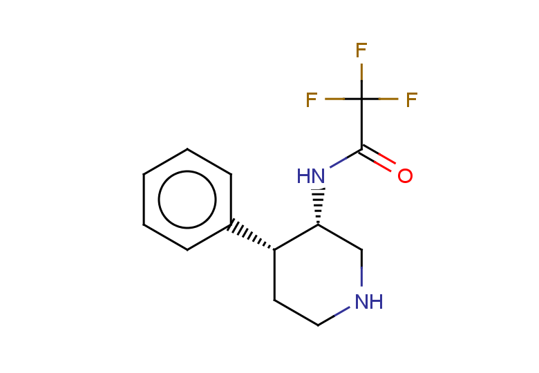 rac-2,2,2-trifluoro-N-[(3R,4S)-4-phenylpiperidin-3-yl]acetamide, cis
