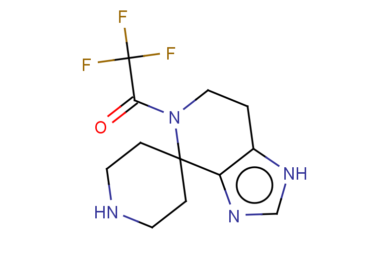 2,2,2-trifluoro-1-{1,5,6,7-tetrahydrospiro[imidazo[4,5-c]pyridine-4,4'-piperidine]-5-yl}ethan-1-one