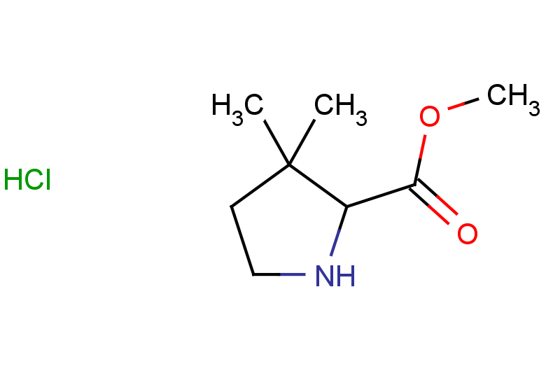 methyl 3,3-dimethylpyrrolidine-2-carboxylate hydrochloride