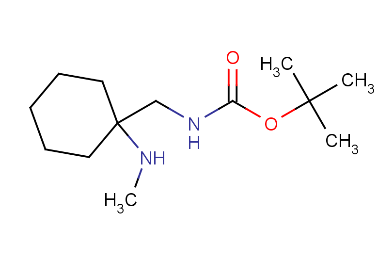 tert-butyl N-{[1-(methylamino)cyclohexyl]methyl}carbamate