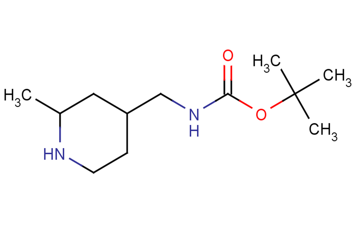 tert-butyl N-[(2-methylpiperidin-4-yl)methyl]carbamate