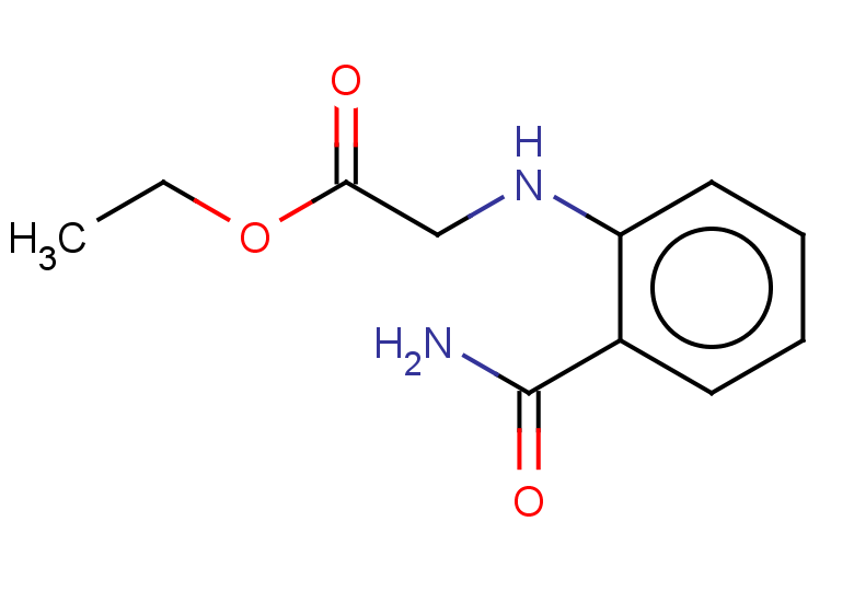ethyl 2-[(2-carbamoylphenyl)amino]acetate