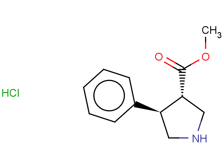 rac-methyl (3R,4S)-4-phenylpyrrolidine-3-carboxylate hydrochloride