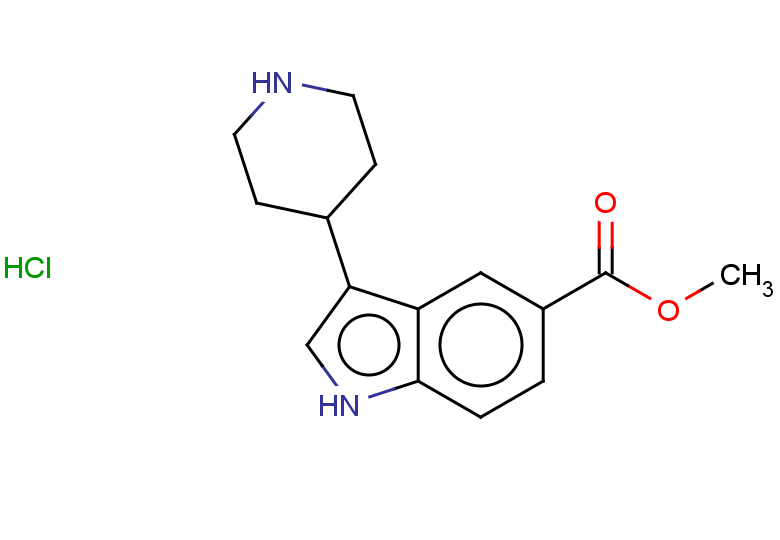 methyl 3-(piperidin-4-yl)-1H-indole-5-carboxylate hydrochloride