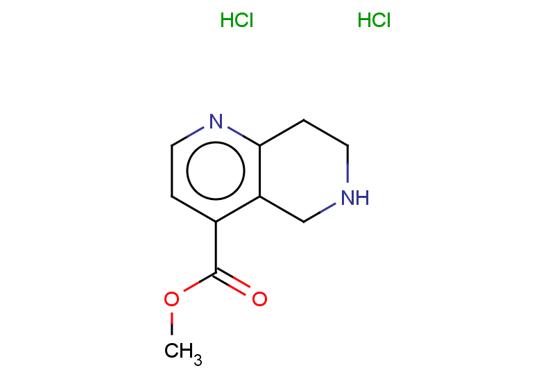 methyl 5,6,7,8-tetrahydro-1,6-naphthyridine-4-carboxylate dihydrochloride