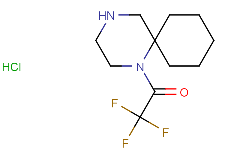 1-{1,4-diazaspiro[5.5]undecan-1-yl}-2,2,2-trifluoroethan-1-one hydrochloride
