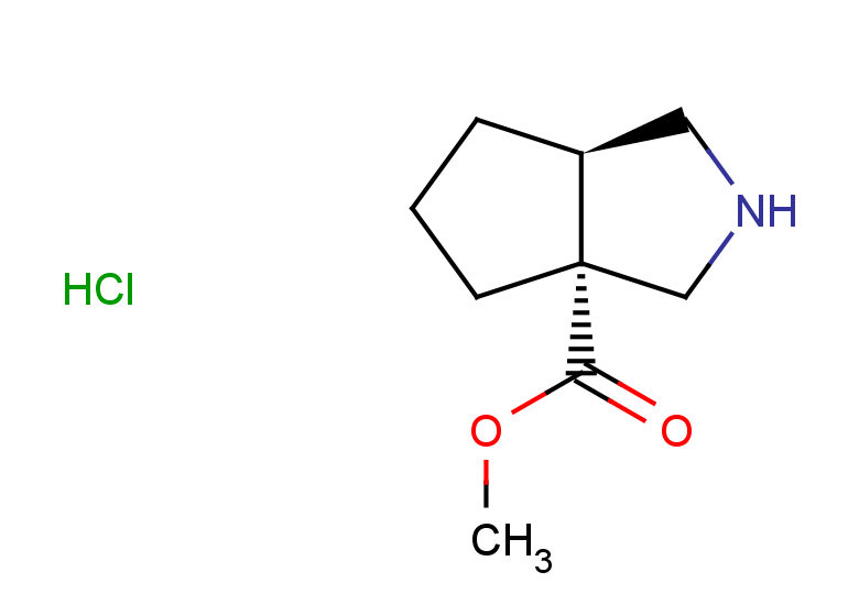 rac-methyl (3aR,6aR)-octahydrocyclopenta[c]pyrrole-3a-carboxylate hydrochloride