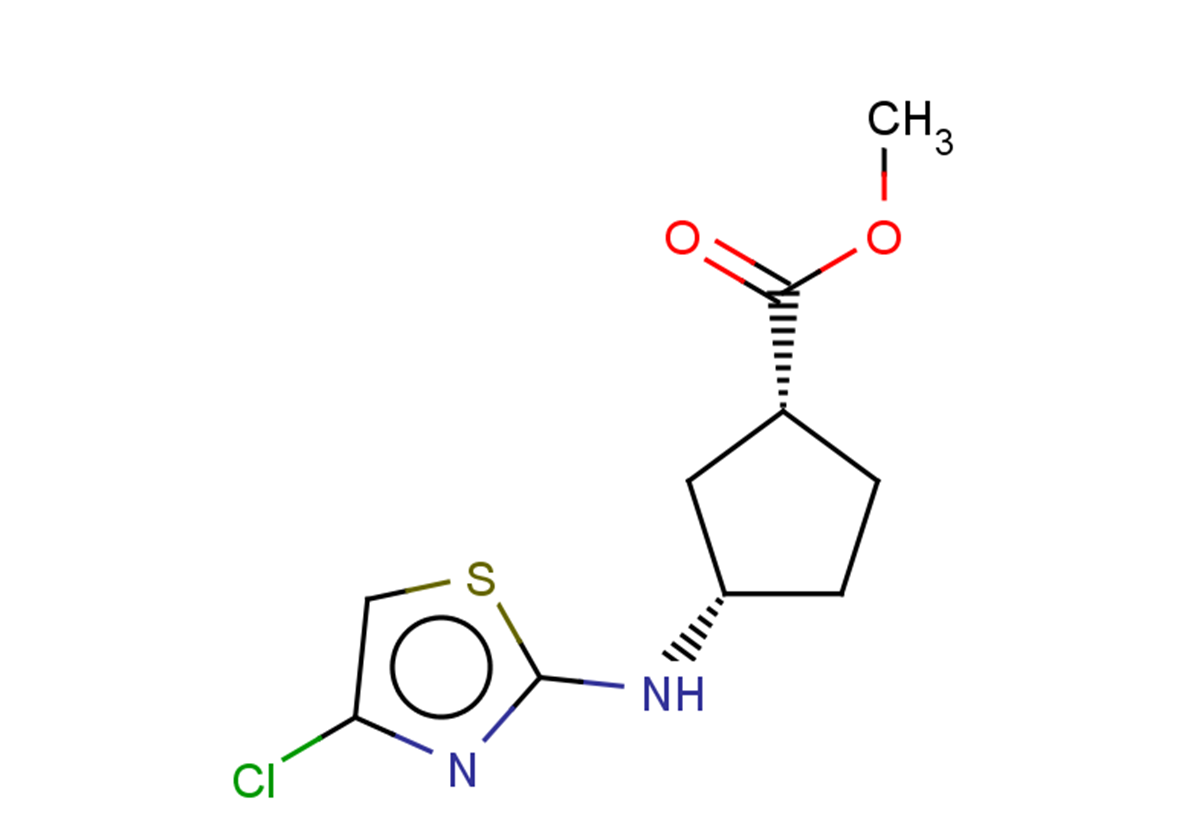 rac-methyl (1R,3S)-3-[(4-chloro-1,3-thiazol-2-yl)amino]cyclopentane-1-carboxylate, cis