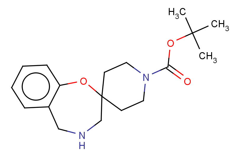 tert-butyl 4,5-dihydro-3H-spiro[1,4-benzoxazepine-2,4'-piperidine]-1'-carboxylate
