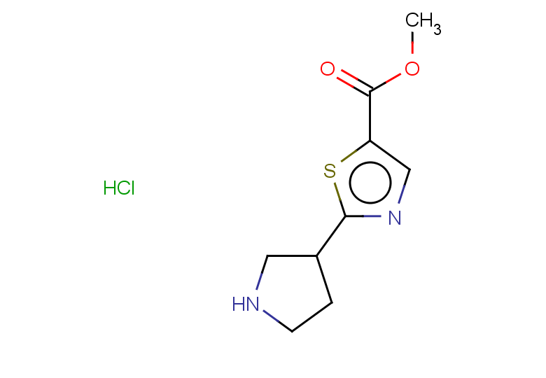 methyl 2-(pyrrolidin-3-yl)-1,3-thiazole-5-carboxylate hydrochloride